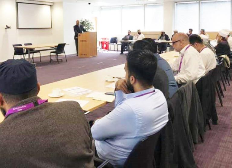 image of first ever Scottish Muslim Imams event in Glasgow